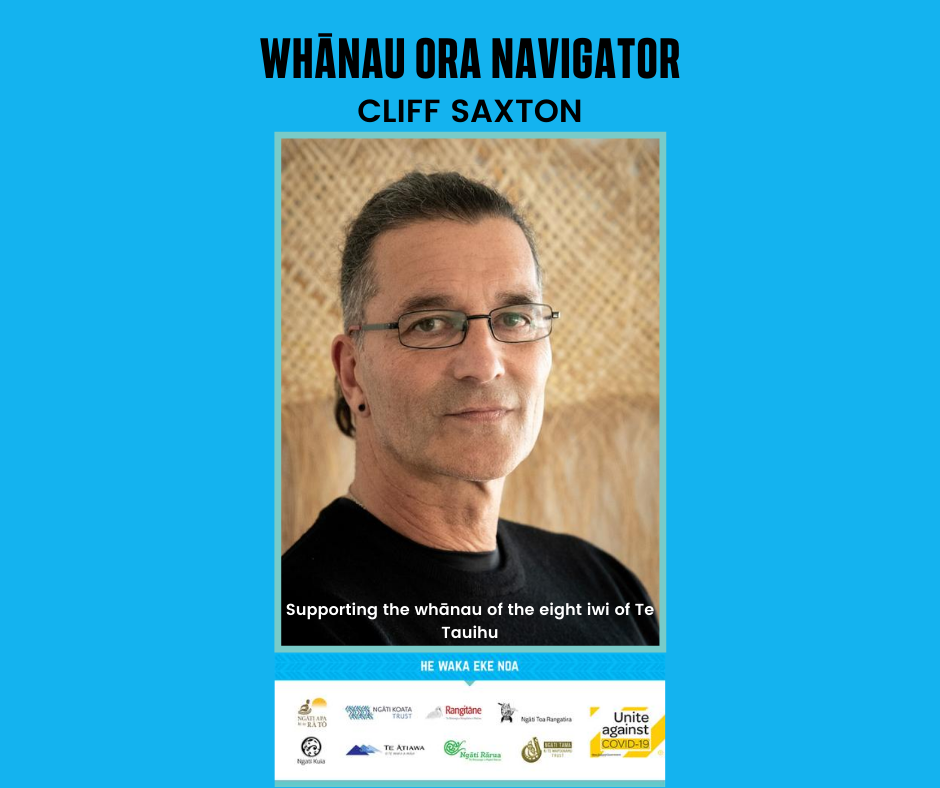 Cliff Saxton – Supporting whānau through Covid-19
